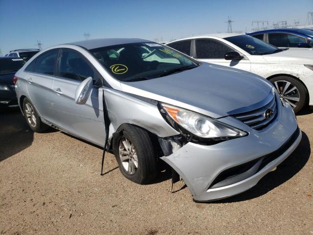 Photo 1 from auction – 2014 HYUNDAI SONATA GLS with VIN 5NPEB4AC4EH866133