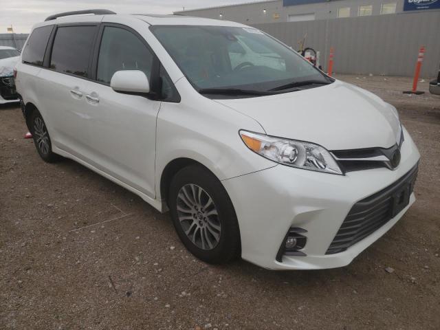 TOYOTA SIENNA XLE 2018 with VIN 5TDYZ3DC2JS949160 - Photo from auction