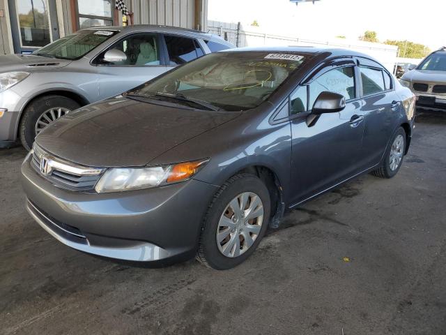 Photo 2 from auction – 2012 HONDA CIVIC LX with VIN 19XFB2F53CE062572