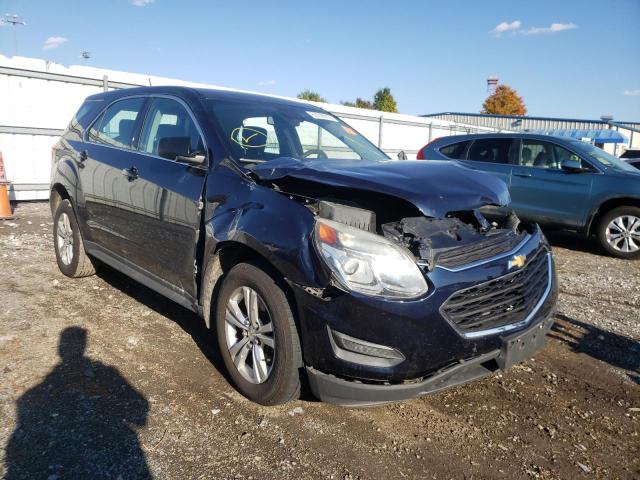 CHEVROLET EQUINOX LS 2016 with VIN 2GNFLEEK4G6111653 - Photo from auction