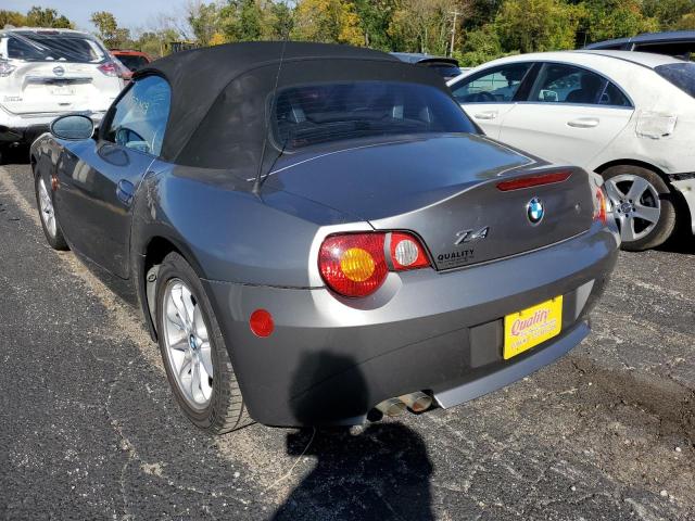 Photo 3 from auction – 2003 BMW Z4 with VIN 4USBT33403LS43241
