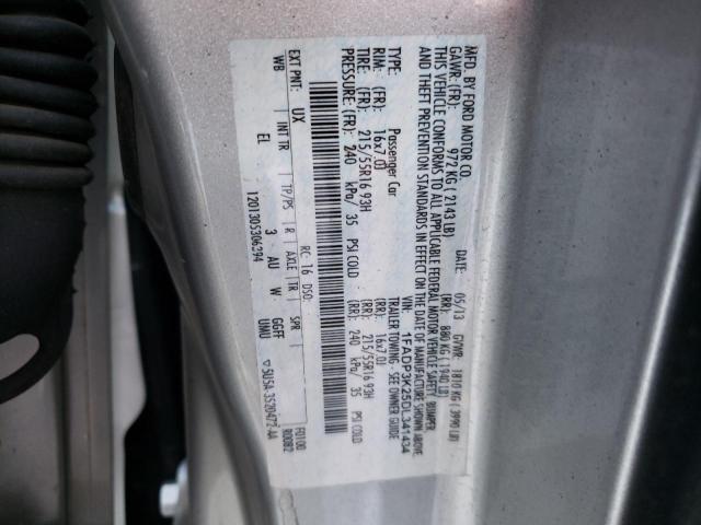 Photo 10 from auction – 2013 FORD FOCUS SE with VIN 1FADP3K25DL341434
