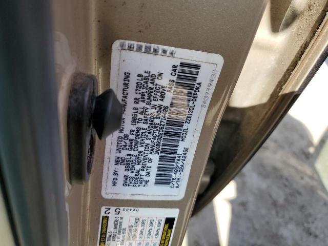 Photo 10 from auction – 2006 TOYOTA COROLLA CE with VIN 1NXBR32E06Z714426