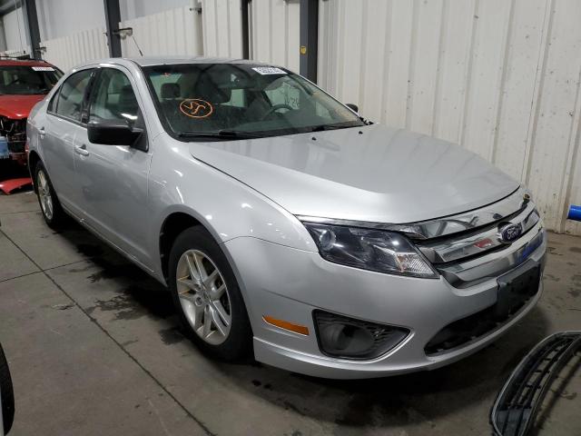 FORD FUSION S 2012 with VIN 3FAHP0GA7CR351026 - Photo from auction