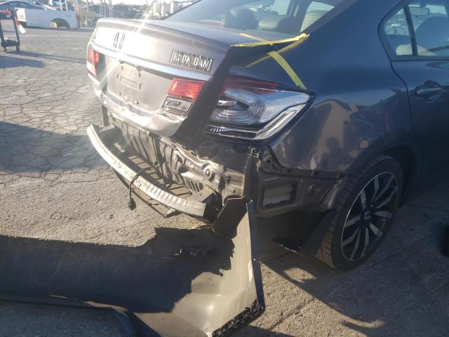 Photo 9 from auction – 2014 HONDA CIVIC EXL with VIN 19XFB2F90EE060820
