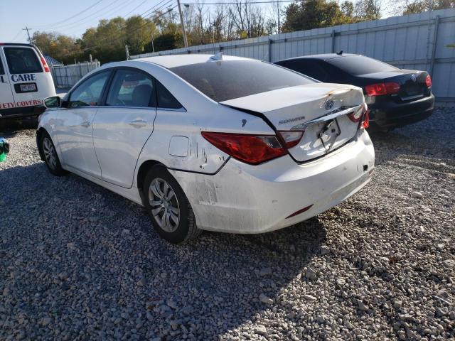 Photo 3 from auction – 2011 HYUNDAI SONATA GLS with VIN 5NPEB4AC5BH016524