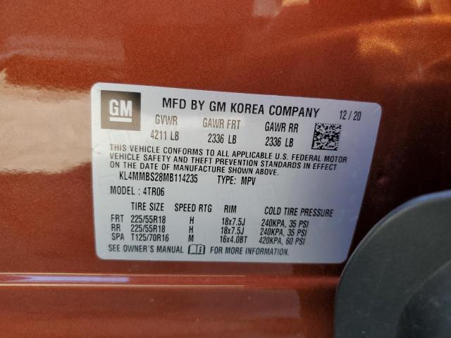 Photo 10 from auction – 2021 BUICK ENCORE GX with VIN KL4MMBS28MB114235