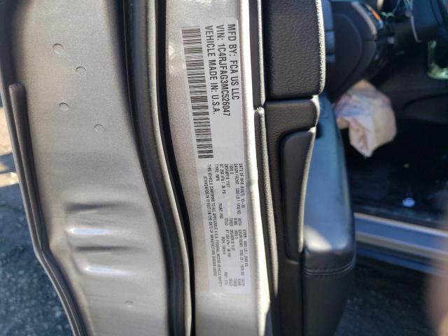 Photo 10 from auction – 2021 JEEP GRAND CHER with VIN 1C4RJFAG3MC526047