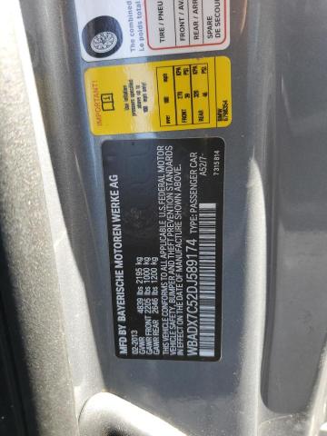 Photo 10 from auction – 2013 BMW 335 I with VIN WBADX7C52DJ589174