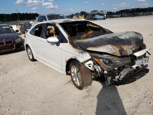 Photo 1 from auction – 2022 TOYOTA COROLLA LE with VIN 5YFVPMAE0NP319236