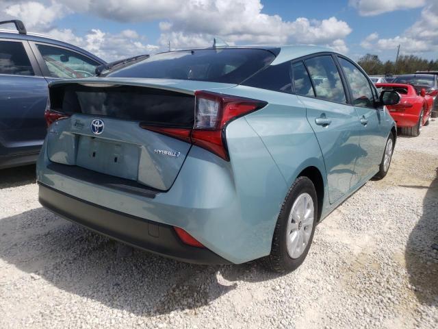 Photo 4 from auction – 2019 TOYOTA PRIUS with VIN JTDKARFU6K3099574