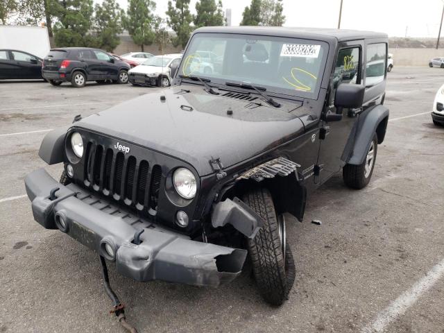 Photo 2 from auction – 2014 JEEP WRANGLER S with VIN 1C4AJWAGXEL103268