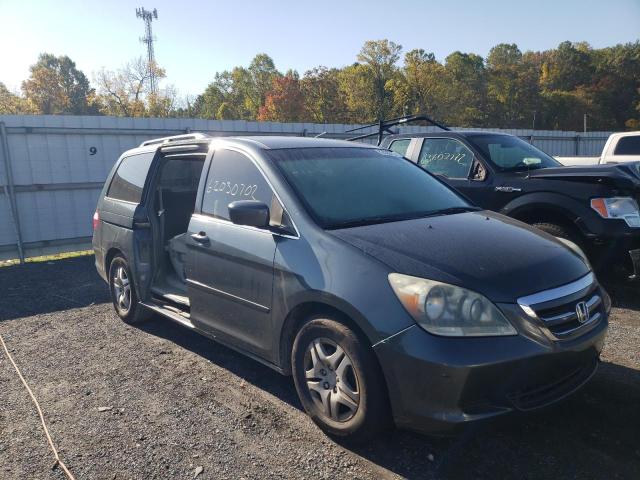 HONDA ODYSSEY EX 2005 with VIN 5FNRL38445B402491 - Photo from auction