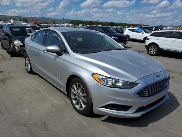 FORD FUSION SE 2017 with VIN 3FA6P0LU5HR286157 - Photo from auction