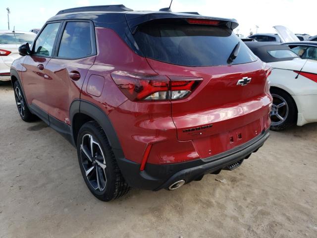 Photo 3 from auction – 2021 CHEVROLET TRAILBLAZE with VIN KL79MTSL3MB148364