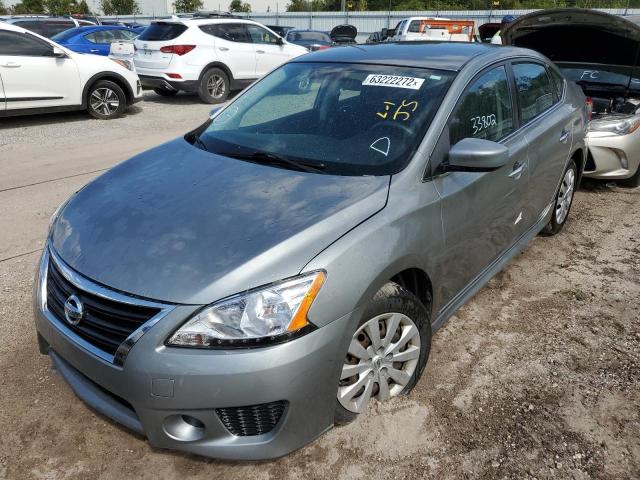 Photo 2 from auction – 2013 NISSAN SENTRA S with VIN 3N1AB7AP2DL727610