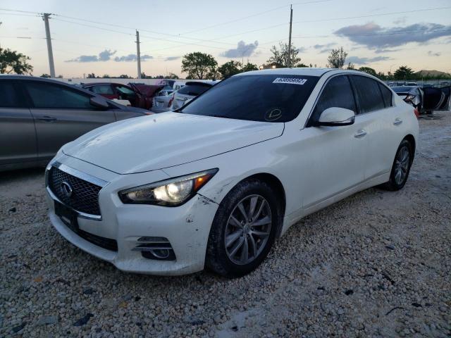 Photo 2 from auction – 2014 INFINITI Q50 BASE with VIN JN1BV7AR0EM707716