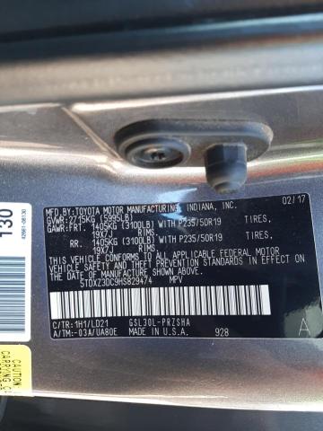 Photo 10 from auction – 2017 TOYOTA SIENNA SE with VIN 5TDXZ3DC9HS829474