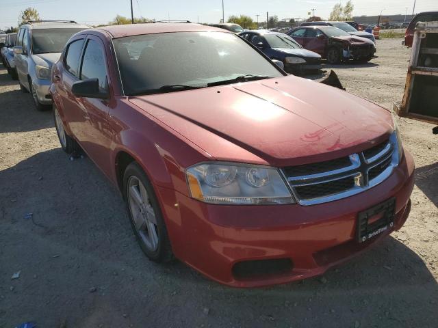 DODGE AVENGER SE 2013 with VIN 1C3CDZAB9DN648763 - Photo from auction