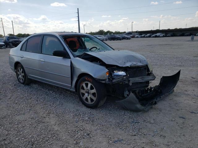 HONDA CIVIC EX 2001 with VIN 1HGES26711L010800 - Photo from auction