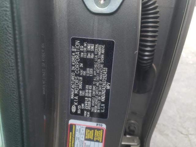 Photo 10 from auction – 2016 KIA SOUL with VIN KNDJN2A2XG7292453