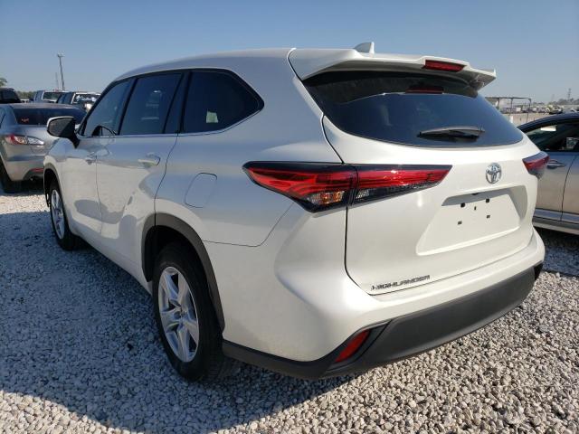 Photo 3 from auction – 2021 TOYOTA HIGHLANDER with VIN 5TDCZRAH4MS527974