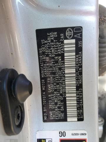 Photo 10 from auction – 2015 TOYOTA COROLLA L with VIN 2T1BURHE9FC456871