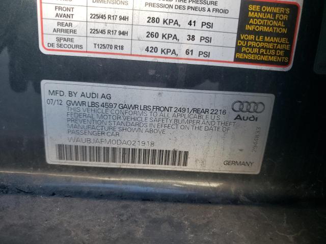 Photo 10 from auction – 2013 AUDI A3 PREMIUM with VIN WAUBJAFM0DA021918