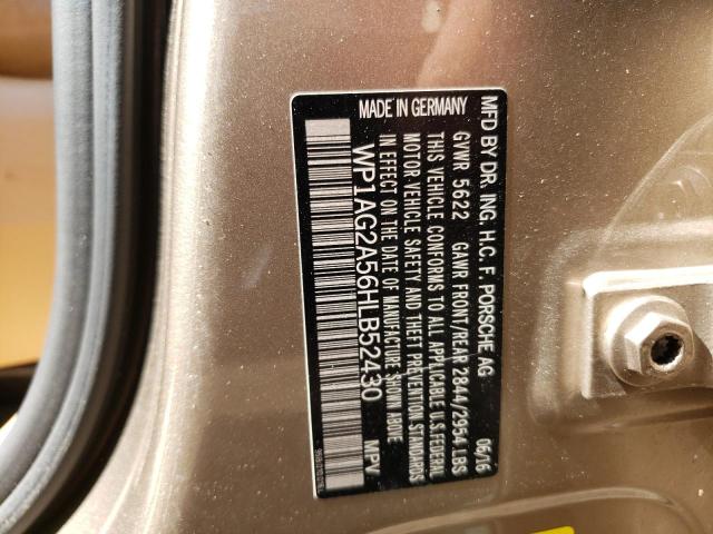 Photo 10 from auction – 2017 PORSCHE MACAN GTS with VIN WP1AG2A56HLB52430
