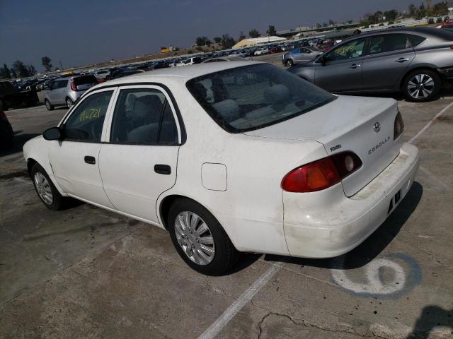 Photo 3 from auction – 2001 TOYOTA COROLLA CE with VIN 1NXBR12E51Z562561
