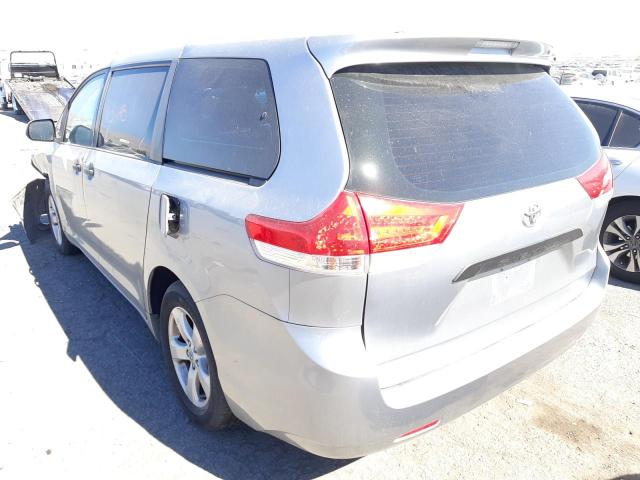 Photo 3 from auction – 2011 TOYOTA SIENNA with VIN 5TDZK3DC9BS167271