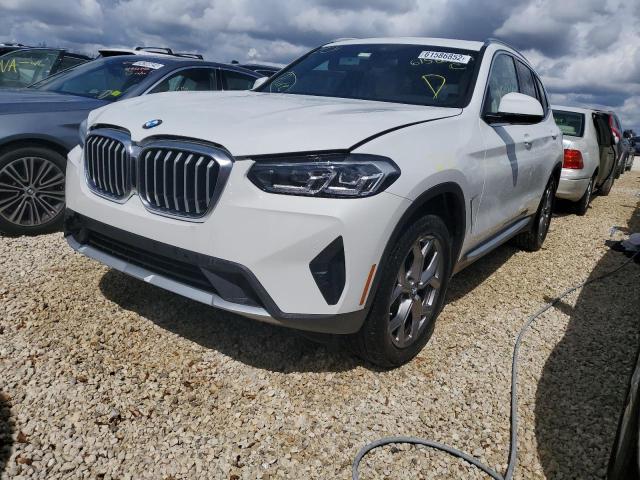 Photo 2 from auction – 2022 BMW X3 XDRIVE3 with VIN 5UX53DP02N9J36335