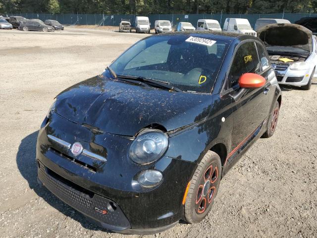 Photo 2 from auction – 2014 FIAT 500 ELECTR with VIN 3C3CFFGE1ET291476