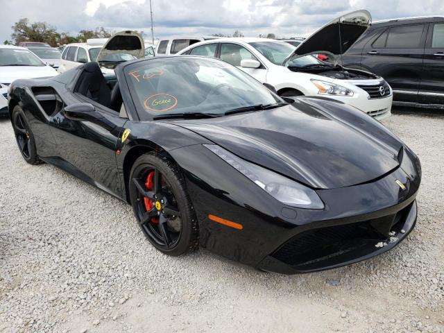 FERRARI 488 SPIDER 2018 with VIN ZFF80AMA9J0235978 - Photo from auction