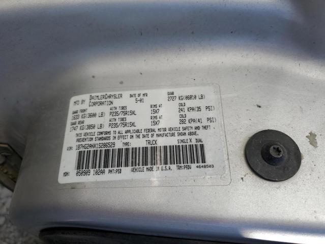 Photo 10 from auction – 2001 DODGE DAKOTA QUA with VIN 1B7HG2ANX1S286529