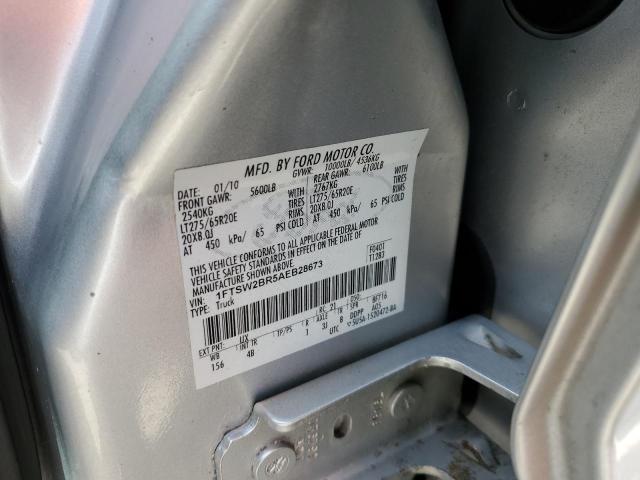 Photo 10 from auction – 2010 FORD F250 SUPER with VIN 1FTSW2BR5AEB28673