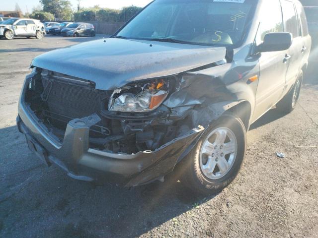 Photo 9 from auction – 2007 HONDA PILOT LX with VIN 5FNYF18187B016124