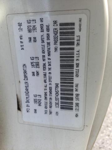 Photo 10 from auction – 2003 CHRYSLER SEBRING LX with VIN 1C3EL55T43N577848
