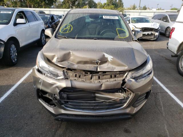Photo 9 from auction – 2020 CHEVROLET TRAX LS with VIN KL7CJKSB7LB352907