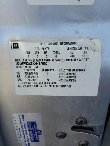 Photo 10 from auction – 1999 BUICK LESABRE LI with VIN 1G4HR52K3XH484600