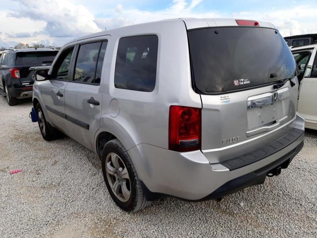 Photo 3 from auction – 2014 HONDA PILOT LX with VIN 5FNYF3H26EB002062