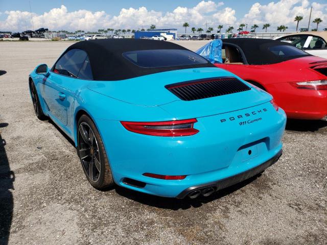 Photo 3 from auction – 2017 PORSCHE 911 CARRER with VIN WP0CA2A90HS141511