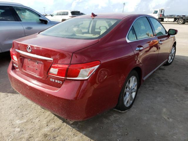 Photo 4 from auction – 2010 LEXUS ES 350 with VIN JTHBK1EG2A2364603