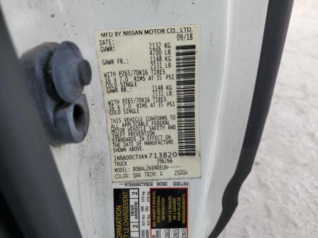 Photo 10 from auction – 2019 NISSAN FRONTIER S with VIN 1N6BD0CTXKN713820