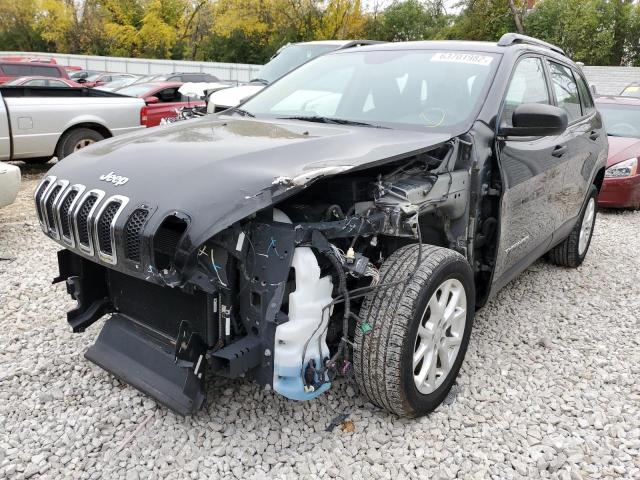 Photo 2 from auction – 2015 JEEP CHEROKEE S with VIN 1C4PJLAB5FW761593