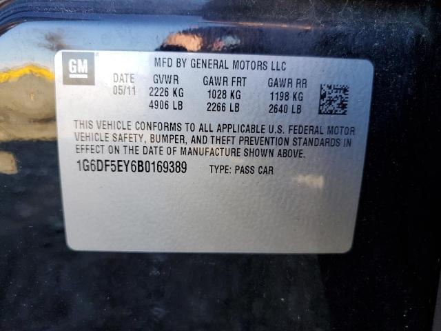 Photo 10 from auction – 2011 CADILLAC CTS LUXURY with VIN 1G6DF5EY6B0169389
