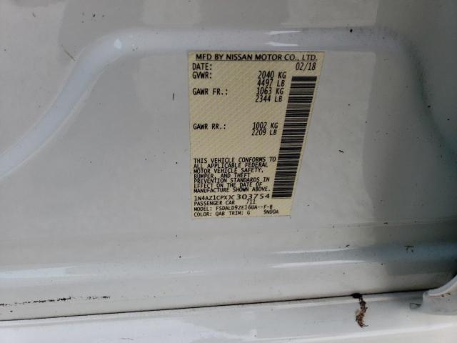Photo 10 from auction – 2018 NISSAN LEAF S with VIN 1N4AZ1CPXJC303754