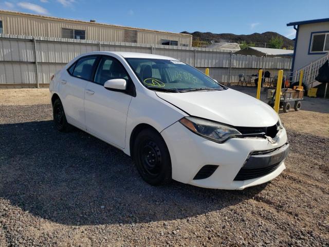 TOYOTA COROLLA L 2014 with VIN 5YFBURHE5EP029489 - Photo from auction