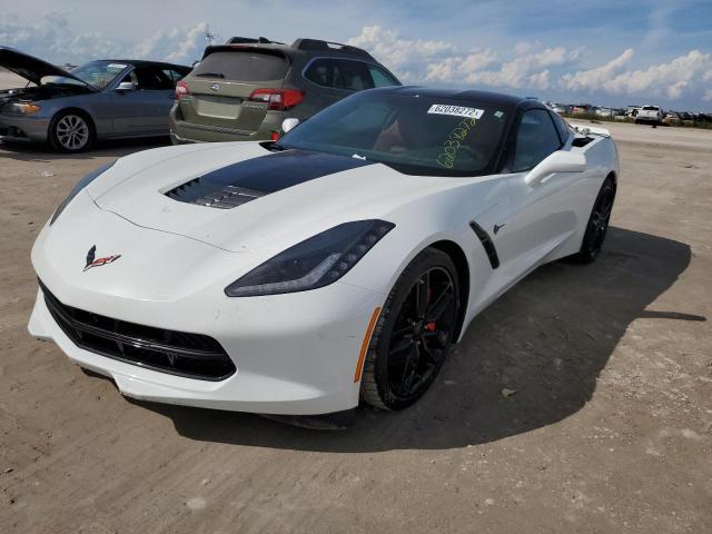 Photo 2 from auction – 2019 CHEVROLET CORVETTE S with VIN 1G1YB2D71K5101384