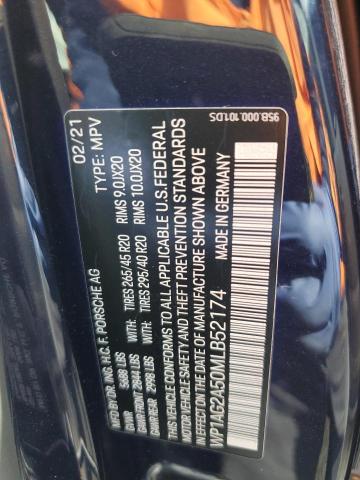 Photo 10 from auction – 2021 PORSCHE MACAN GTS with VIN WP1AG2A50MLB52174